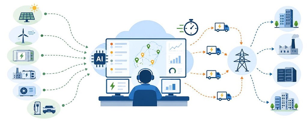 隱形的虛擬電廠1／AI 吃電怪獸來了 台灣哪來這麼多電？「虛擬電廠」成下一場能源戰